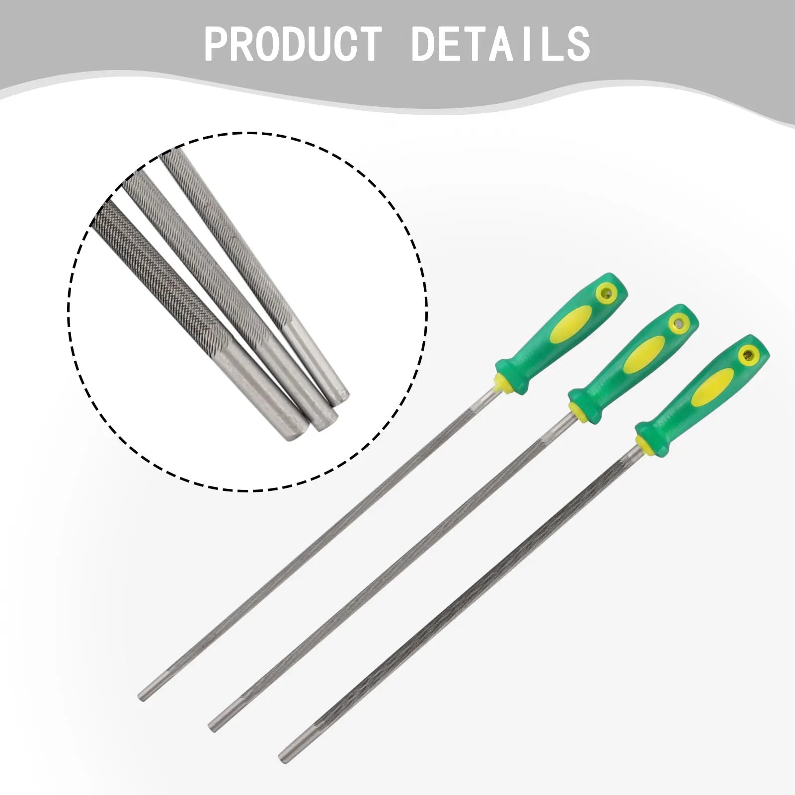 3 Pcs 4mm/4.8mm /5.5mm Round High Carbon Steel Sharpening Chainsaw Saw Chain Files Sharpener For Woodwork Chainsaw File Qme