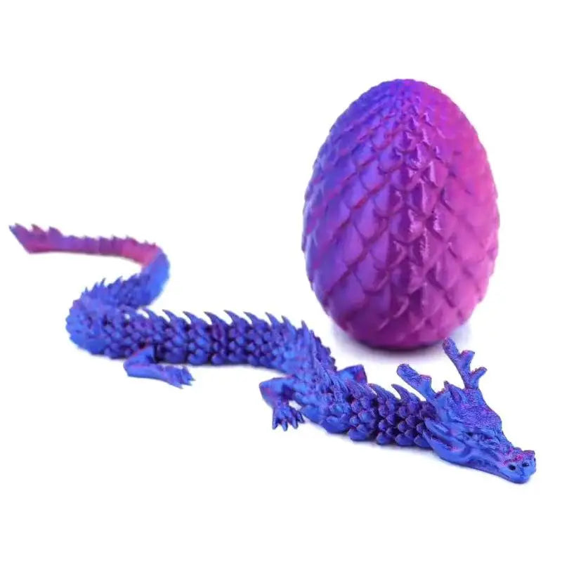 3D Printed Dragon Egg Articulated Model Home Decor Items Room Qme StyleA