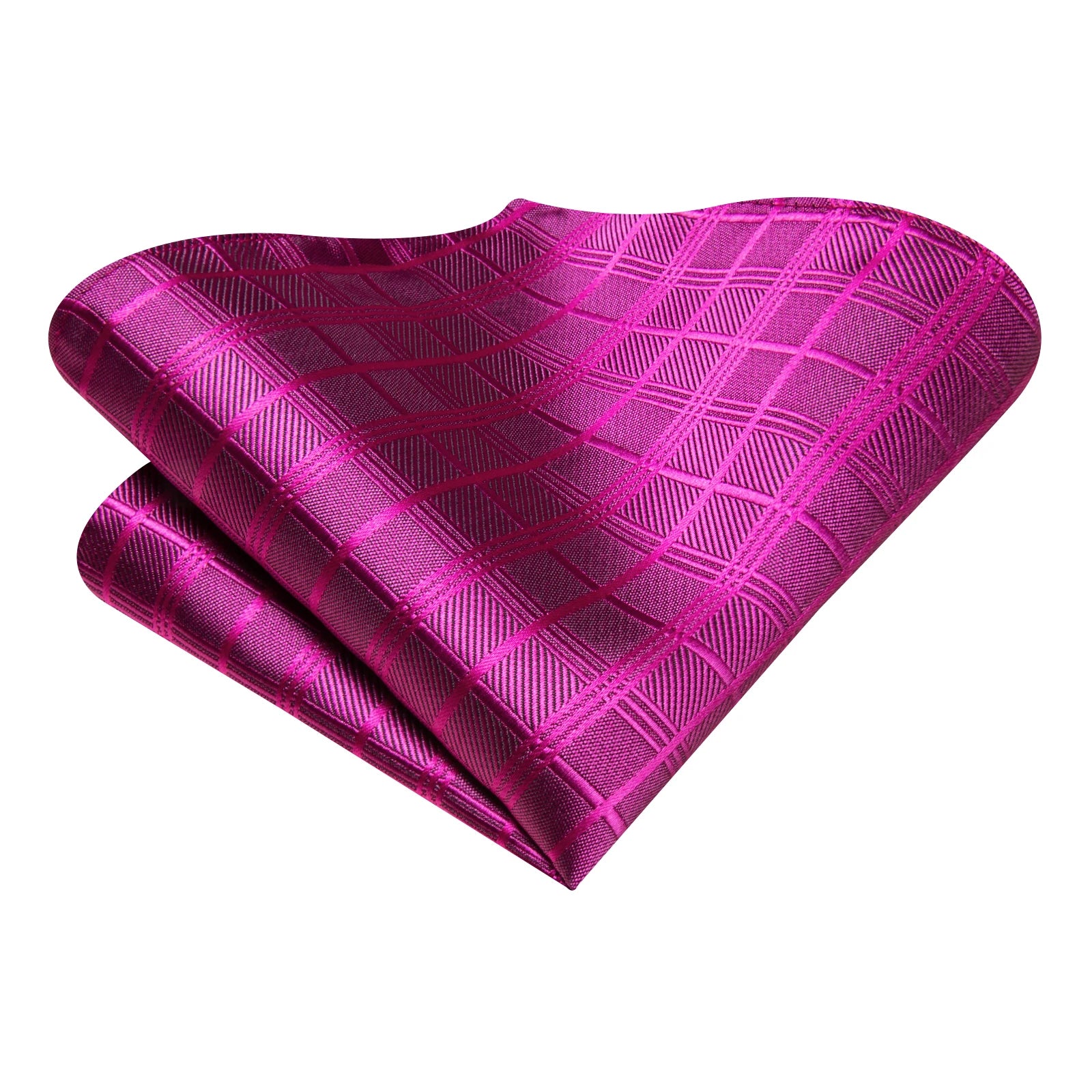 Hi-tie Striped Rose Blue Pink Business Mens Tie Jacquard Necktie Qme
