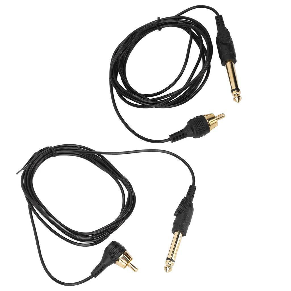 Tattoo Pen Power Supply 6.2ft Tattoo Clip Cord TPE Tattoo Clip Cable Tattoo Machine Power Cord Tattoo Pen Power Supply Qme