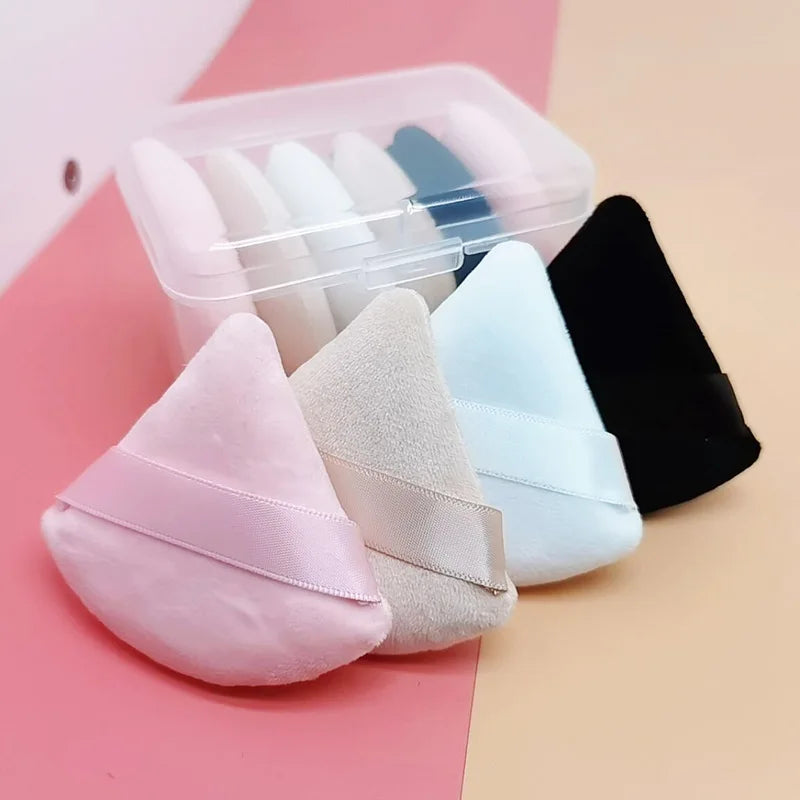 Velvet Powder Puffs Perfect Makeup Finish Soft Lightweight Sponge Qme