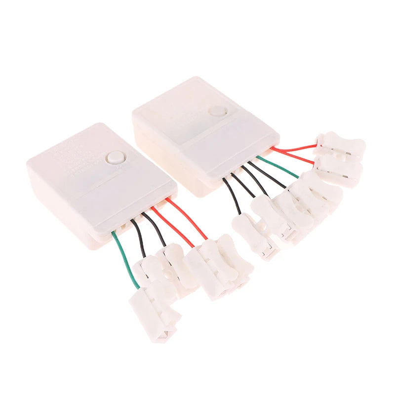 LED String 2 4 Way 8 Modes Lights Twinkle EK-04 Dimmer Flexible Strip Qme