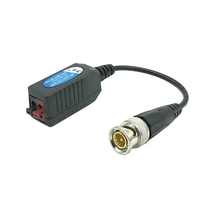 HD BNC Video Balun 5MP 4MP 3MP 960H 1080P 720P Twisted Transceivers UTP Cat5 HD CVI TVI AHD for CAMERA Qme