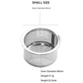 New Watch Repair Mesh Basket Easy Use Watch Parts Cleaner Baskets Rugged Portable Stainless Steel Efficient Cleaning for Jewelry Qme Small Size