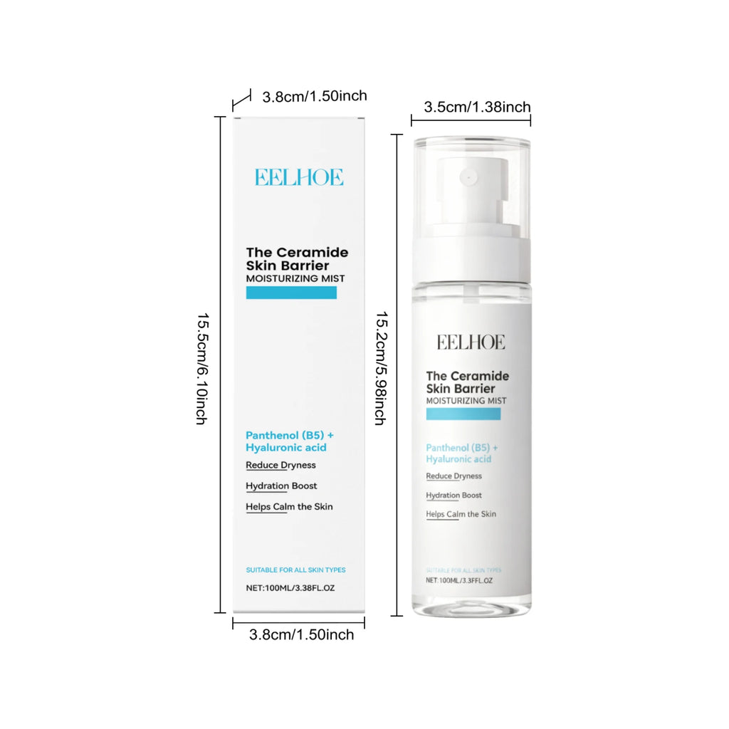 Hyaluronic Acid Hydrating Face Mist Oil Control Minimizes Pores Tightens Skin Soothes Lifting Brightening Refreshing Toner Spray Qme 100ml Boxed