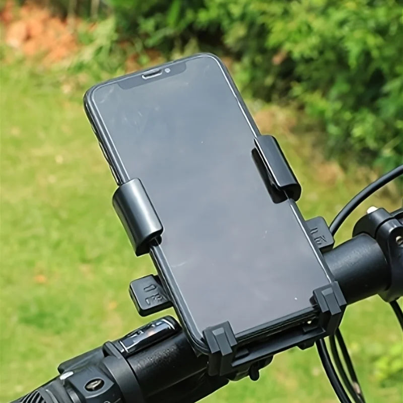 Waterproof Motorcycle Bike Mobile Phone Holder Support Universal Bicycle GPS 360° Swivel Adjustable Motorcycle Cellphone Holder Qme