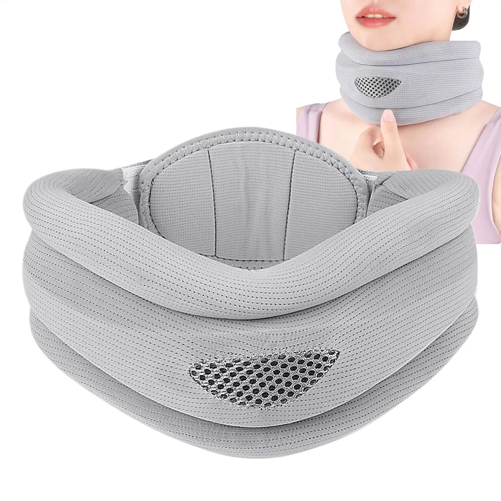 Cervical Protection Bracket Soft Foam Cervicorrect Neck Brace Neck Support Cervical Brace Adjustable Cervical Collar Pillows Qme