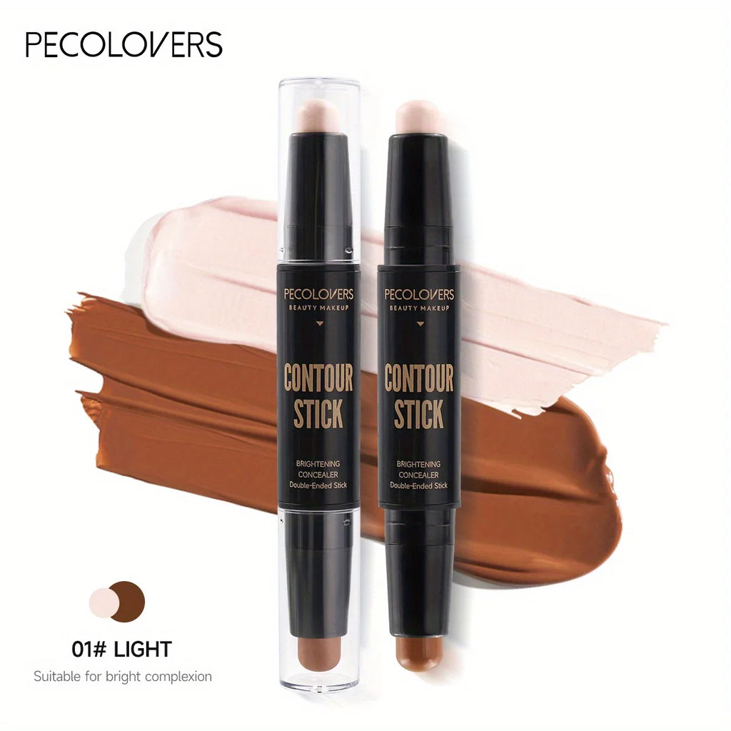 Makeup Base Foundation Cream Face Concealer Contouring Bronzer Beauty Qme 01