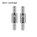 2pcs CO2 Check Valve Stainless Steel Anti Return Water Aquarium Carbon Dioxide Diffuser Gas Equipment Fish Tank Accessories Qme 2pcs