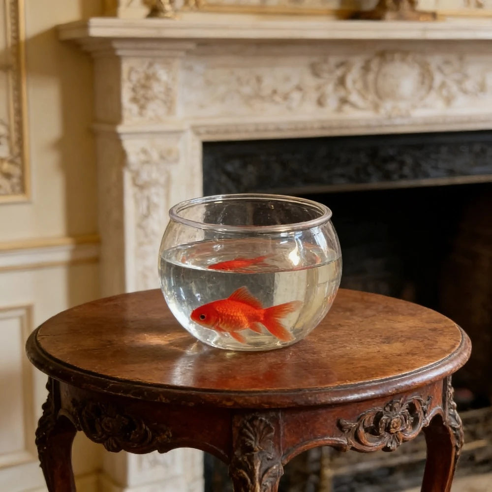 4pcs Transparent Spherical Mini Vases, Home Decor Vases, Creative Mini Fish Tanks, Durable Indoor，Office Desk Decoration Qme