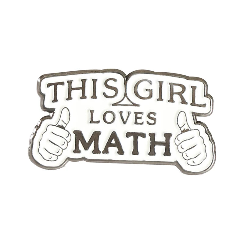 Science Stuff Enamel Pins Tube, Atomic Model,Chemical Symbol, Conical Flask Brooch Badge Gift for Science Enthusiast Wholesale Qme style-12