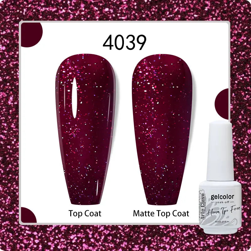 Arte Clavo HEMA TPO White Bottle 180 Colors Series Semi-permanent Gel