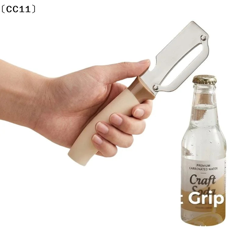 1 Stainless Steel Flat Edge Peeler Fruits Vegetables Kitchen Qme