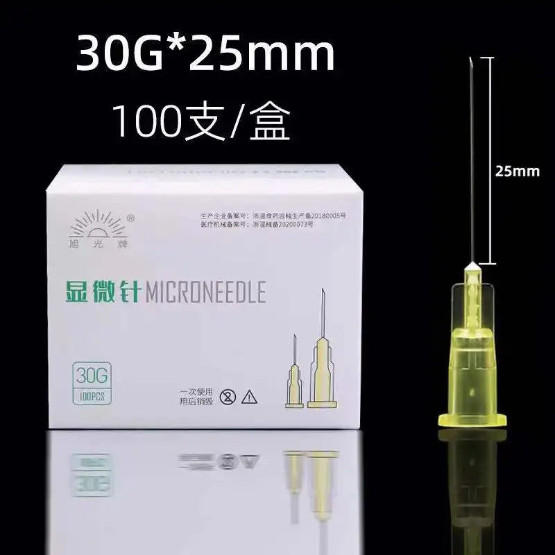 High-quality Painless Small Needle Beauty Ultrafine Syringes Needles Qme 30g 25MM