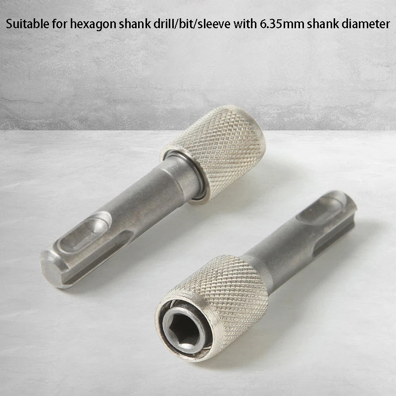 SDS Convert 1 4 Hex Shank Adapter Hexagonal Converter Electric Hammer Qme