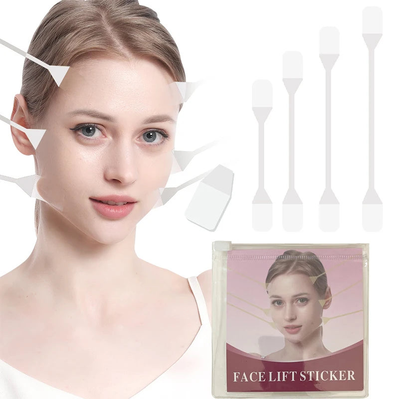 Invisible Facial Slimming Tape Wrinkle Removal Sticker Neck Eye Qme