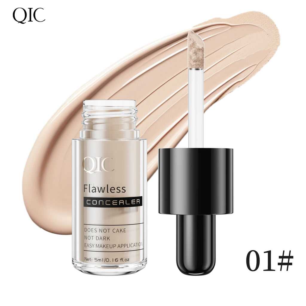 Multi-use Concealer Foundation Cream Hydrating Full Coverage for Blemishes Dark Circles Contour Highlight Face Makeup Qme Q529-1