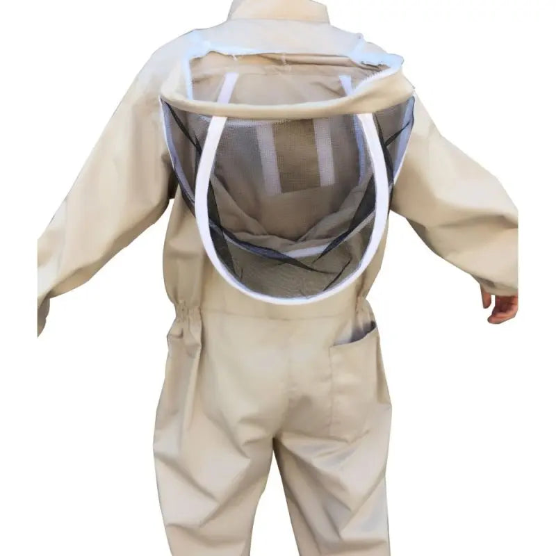 1Set Professional Ventilated Full Body Beekeeping Bee Keeping Suit With Gloves Qme