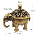 Handle Yoga Meditation Home Decor Ancientstyle Elephant Lucky Incense Qme Default Title