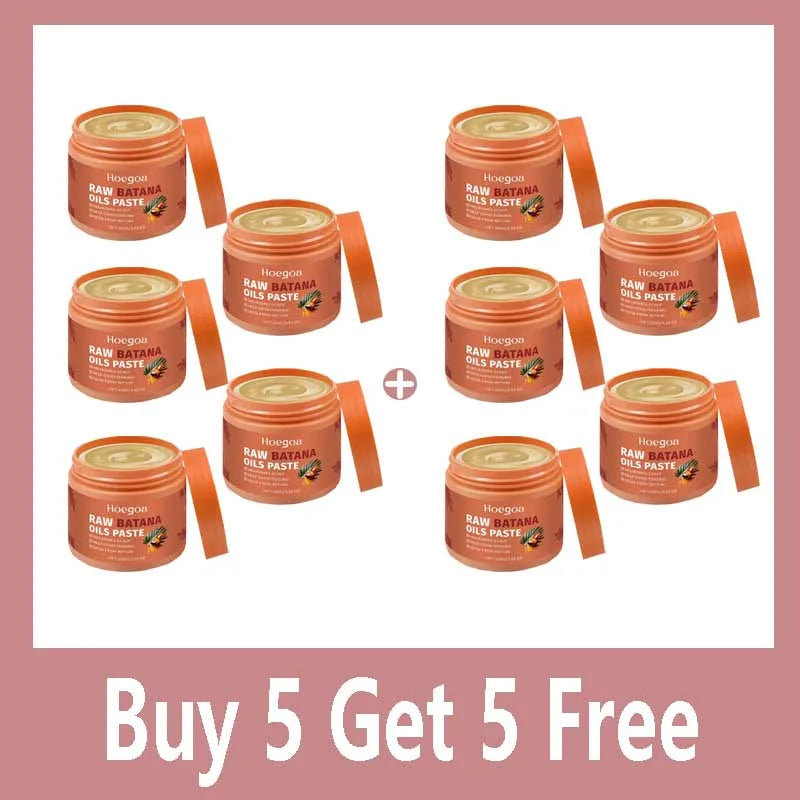 Damaged Repairing Hair Mask Organic Batana Oil Dry Hair End Repair Anti-Loss Smoothing Treatment Conditioner Hair Care Qme Buy 5 Get 5 Free