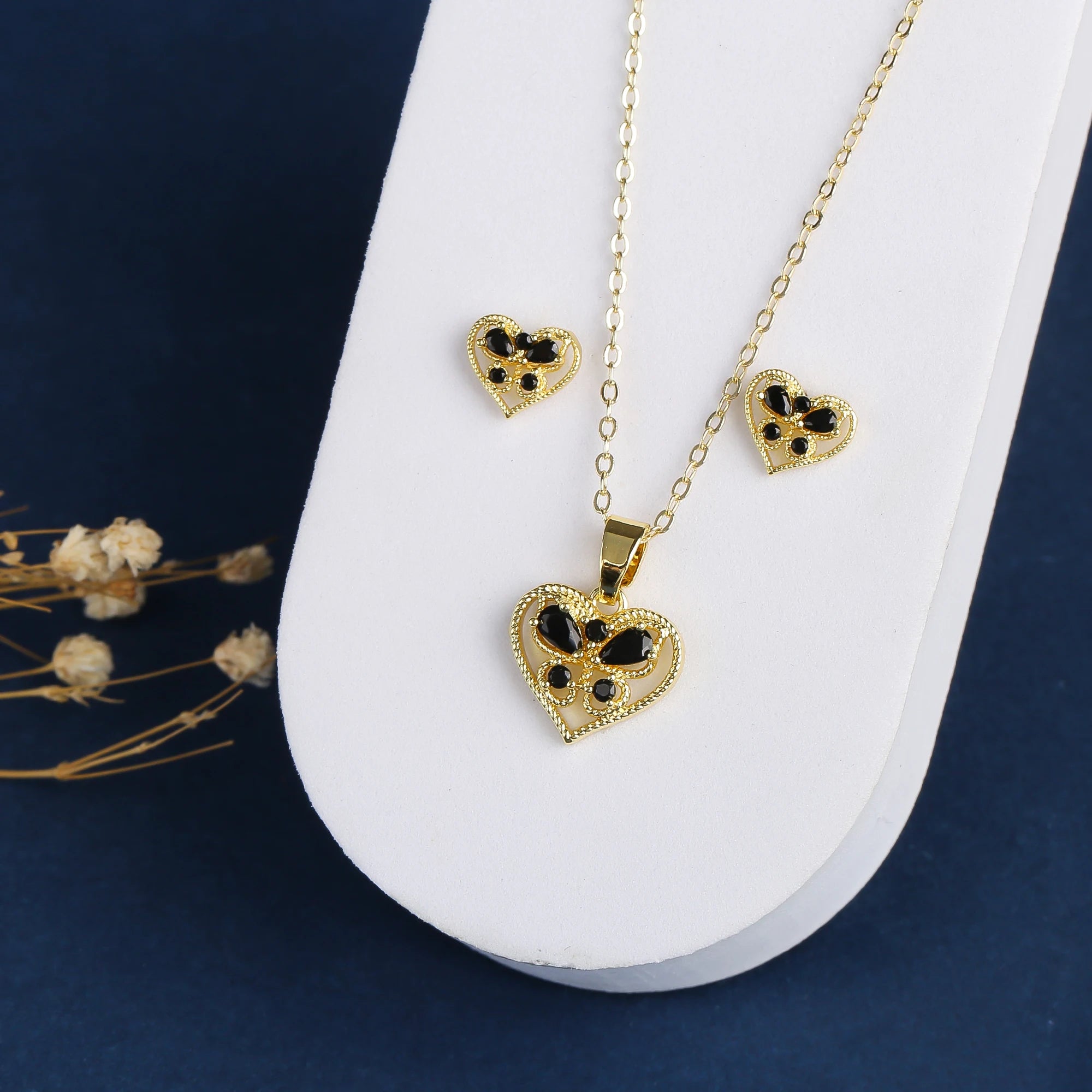 5 Style New Design Animals Dragonfly Turtle Zirconia Jewelry Set Necklace Earrings for Woman Daily Party Jewelry Accessories Qme 1