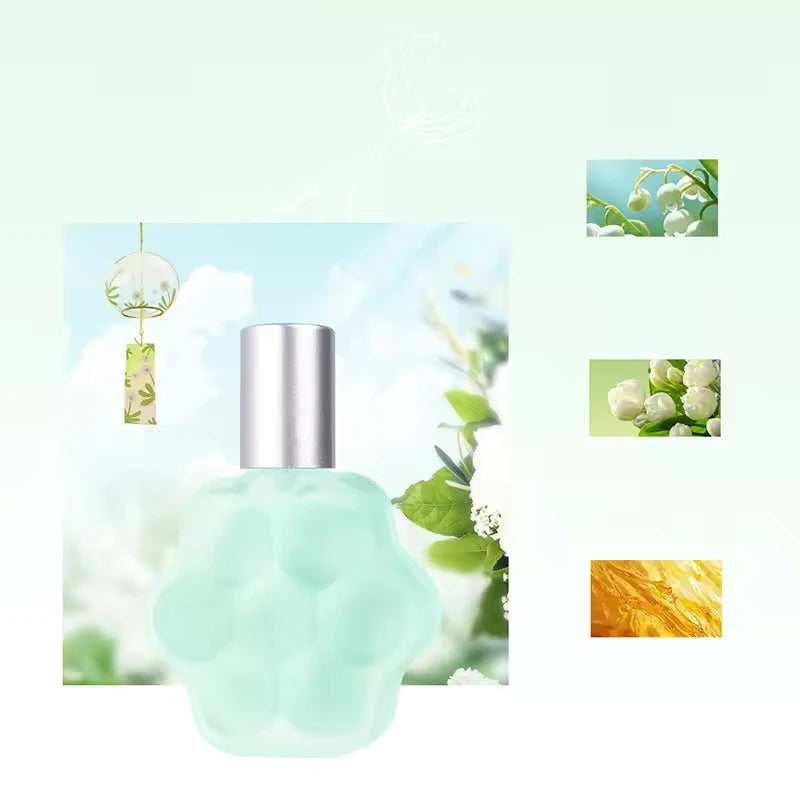 Long-Lasting Flower Fruit Scent Perfume Mini Perfume Deodorant Refreshing Fragrance Spray Women'S Long-Lasting Eau De Toilette Qme Blue wind chime China Mainland