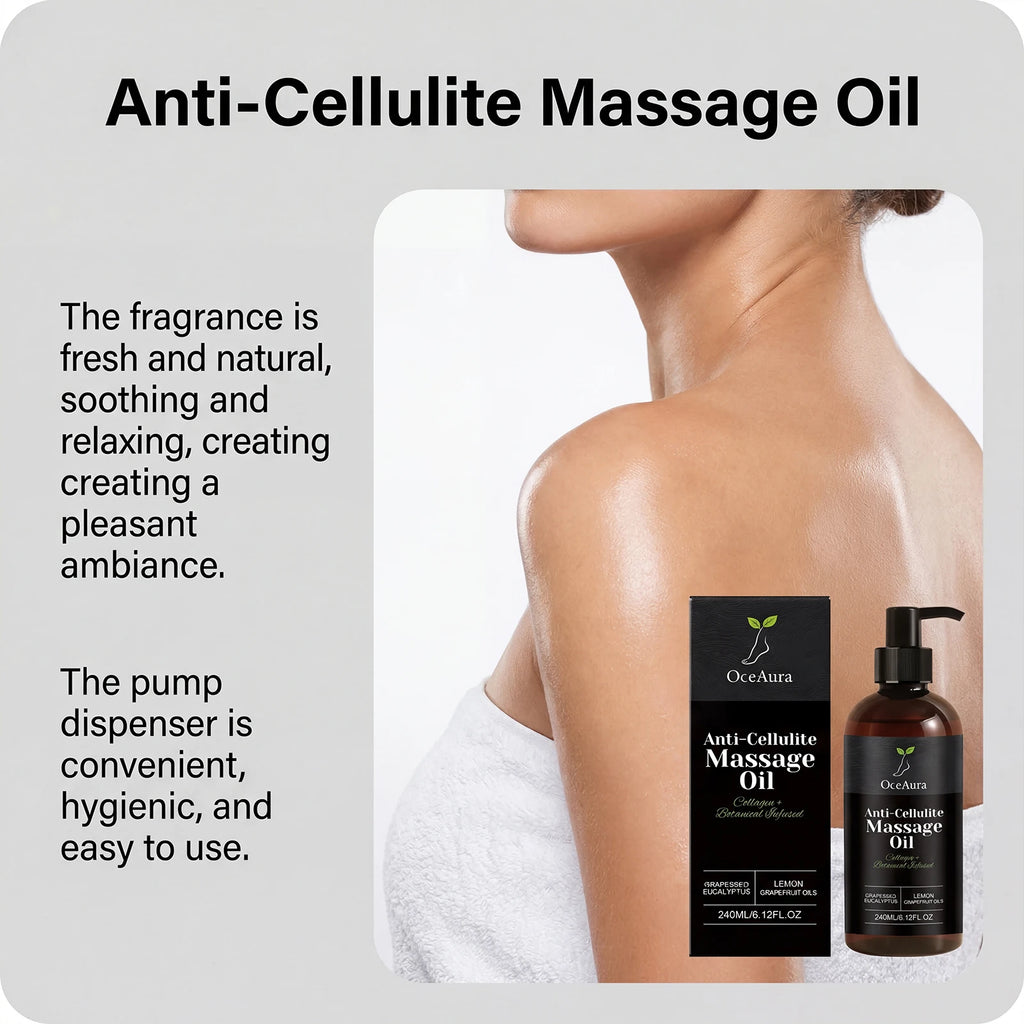 Collagen Firming Massage Oil Thigh Firming Nourishing Dry Skin Glowing Soothing Smoothing Tightening Body Oil for Daily Use Qme
