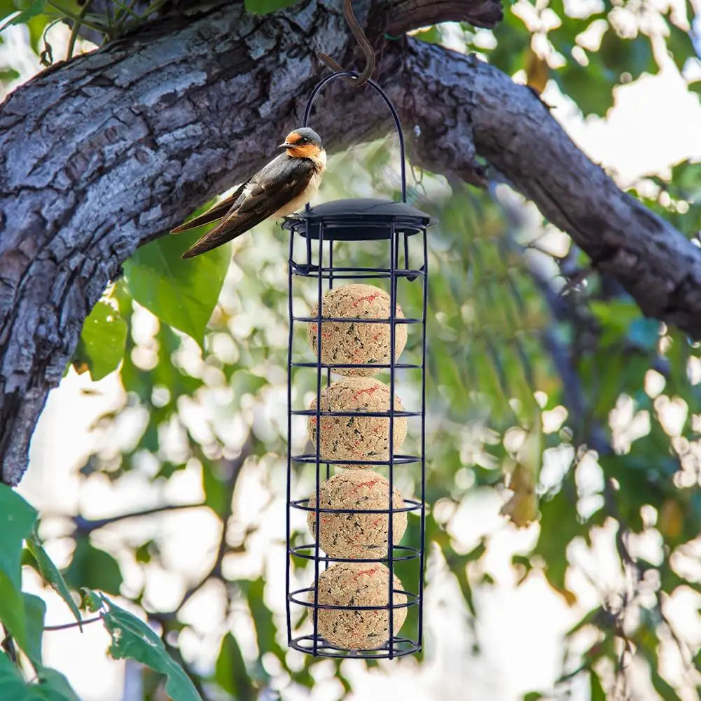Hanging Wild Bird Feeder Dumplings Grease Ball Rack Outside Hanging Bird Feeders Bird Feeder Dumplings Grease BallRack Outdoor Qme
