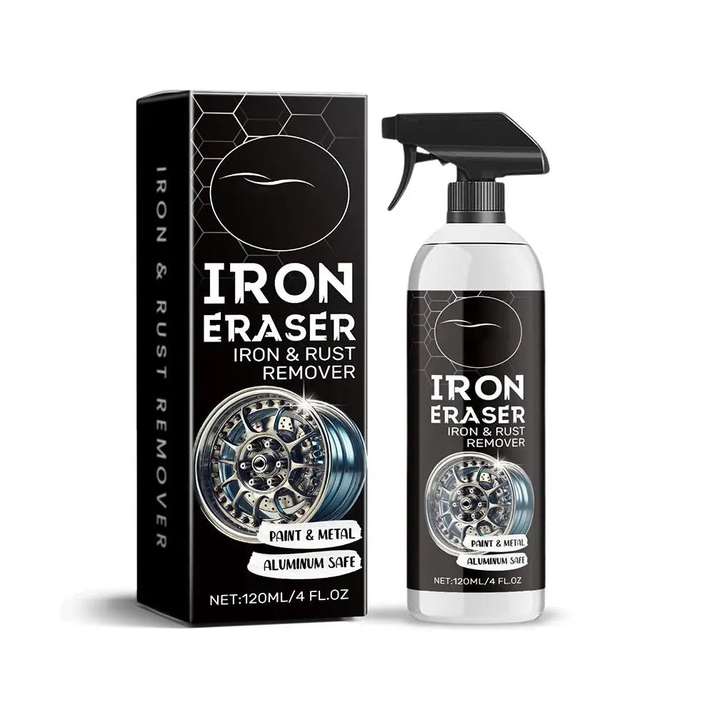 Car Rust Remover Spray Wheels Paint Acting Brake Dust Automotive Qme 1pcs