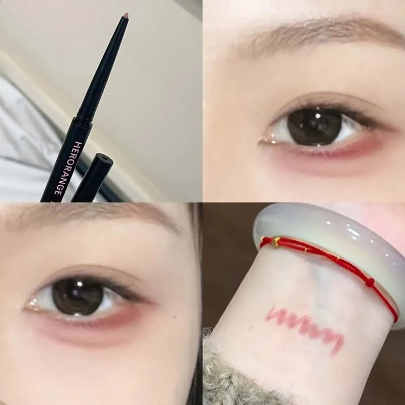 HERORANGE Silky Eyeliner Gel Pencil Smooth Ultra-fine Long-lasting Qme HR1007-4
