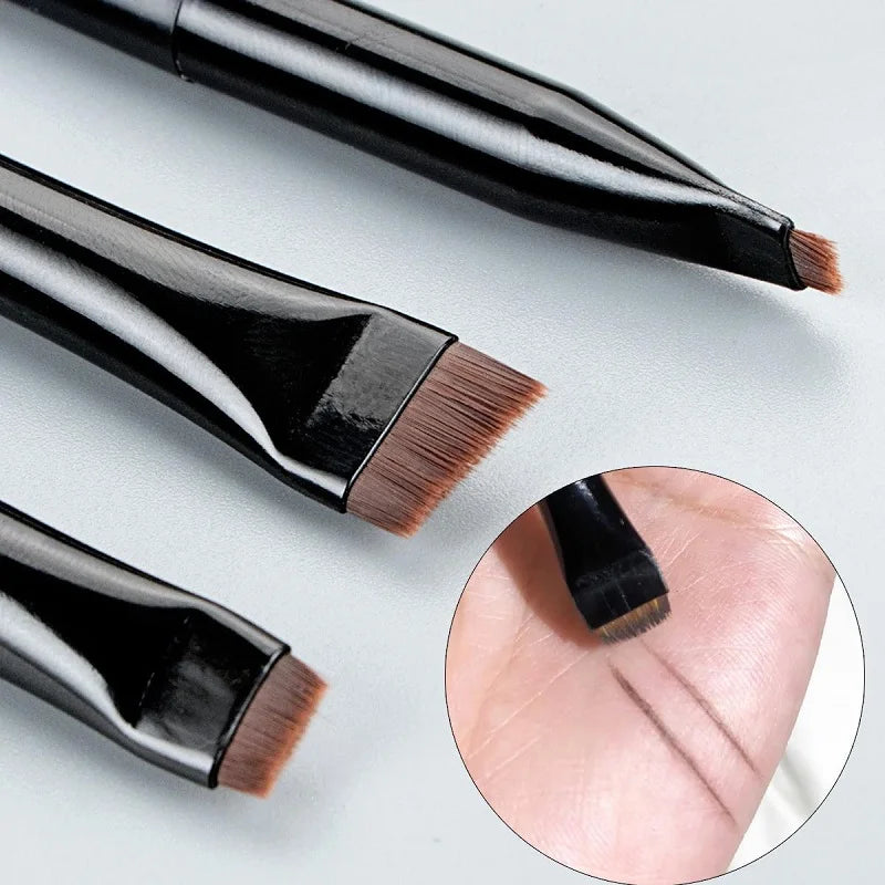 Blade Eyeliner Brush Eyebrow Portable Flat Fine Eye Liner Brow Qme