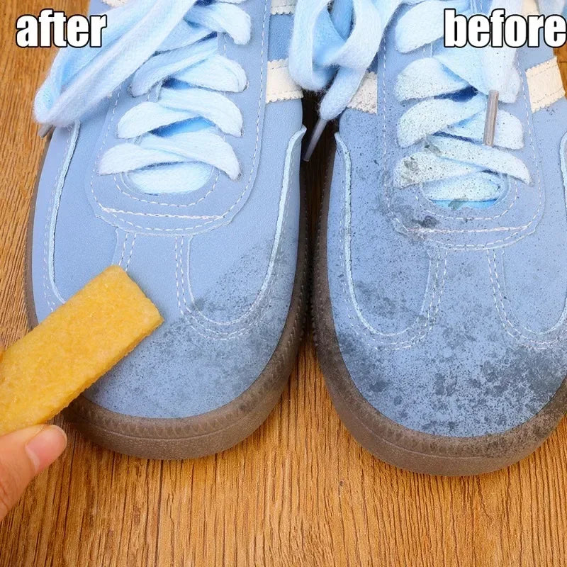 Natural Shoe Eraser Rubber Block Suede Shoes Boots Cleaning Care Decontamination Shining Wiping Home Leather Cleaner Qme