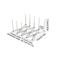 Pot Lid Rack Pan Organizer Retractable Foldable Stainless Steel Plate Qme S