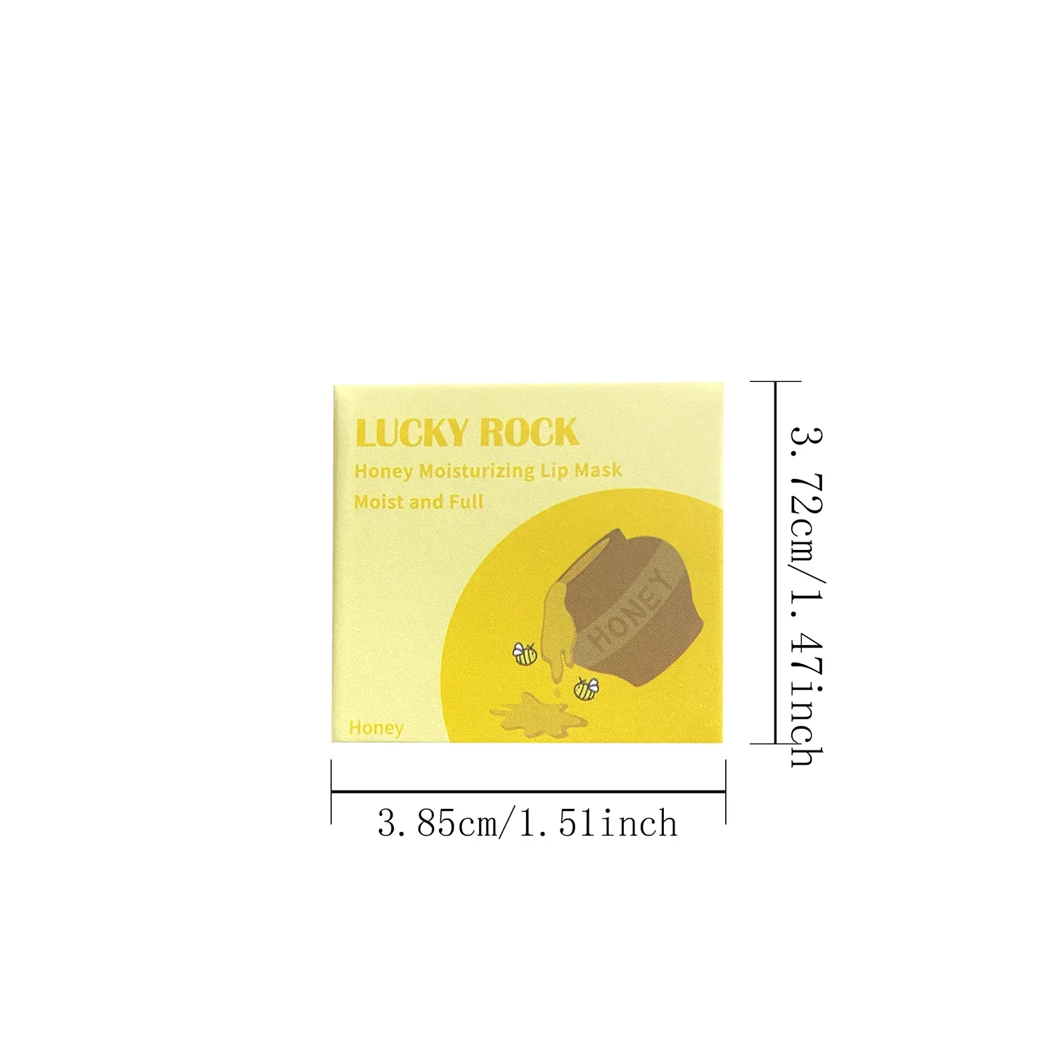 Honey Lip Mask Balm Moisturizing Exfoliating Nourishing Waterproof Qme