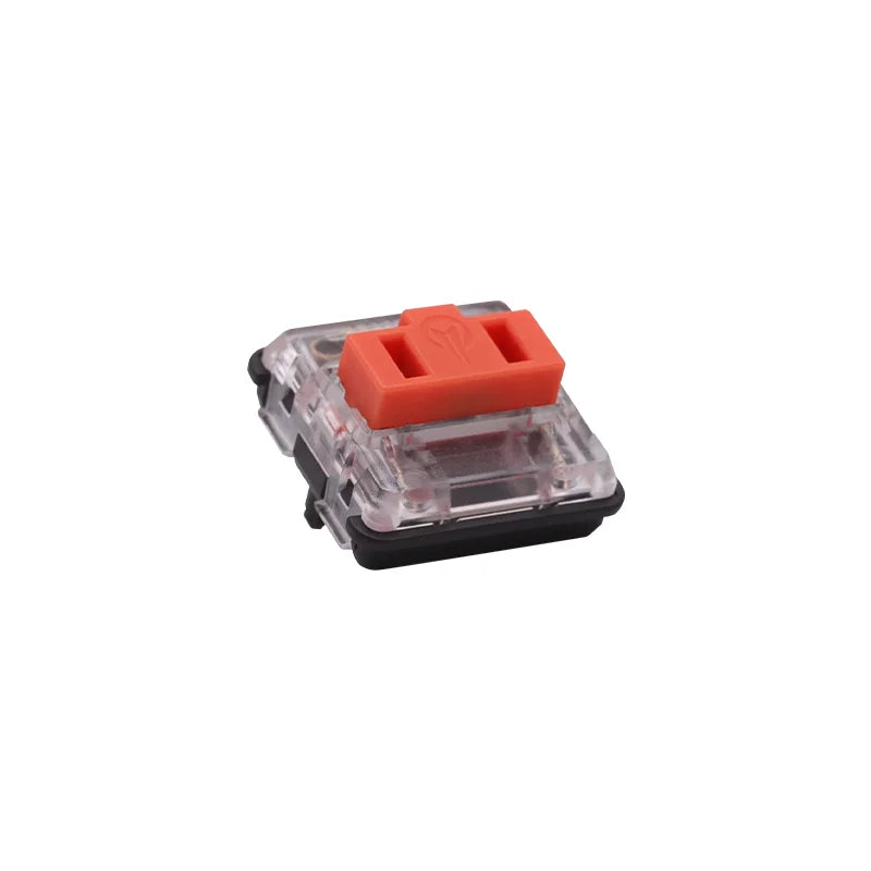 Kailh Low Profile Choc Switch 1350 RGB For Keyboard Crystal Red Pro Pale Blue Pink Robin Silver Brown White Yellow Orange Qme Choc Burnt Orange X70PCS