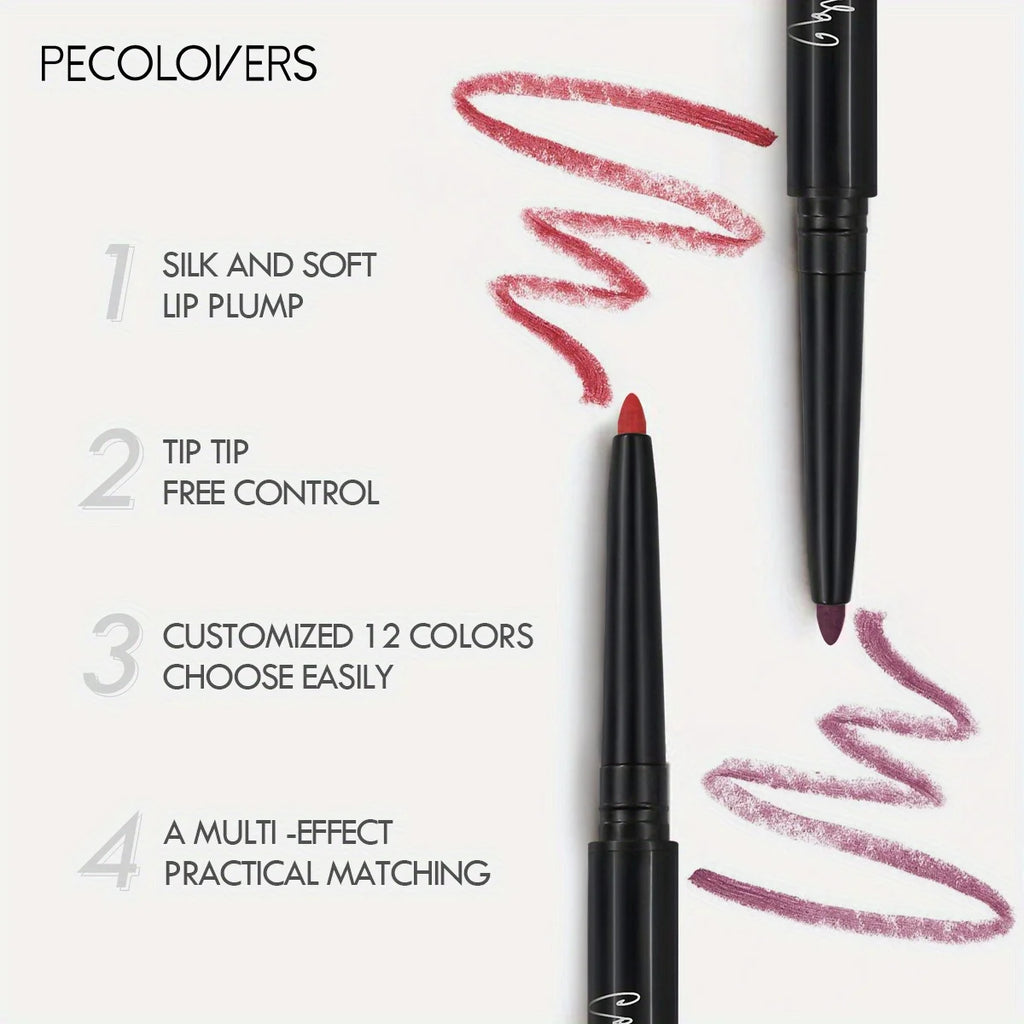 Long-lasting Matte Lip Pencil Waterproof Smudge-resistant All Skin Qme