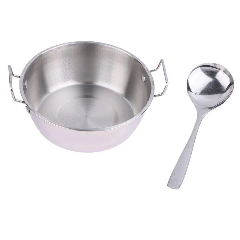 Cookware Saucepan Dry Pots Handle Kitchen Stainless Steel Seafood Qme 1