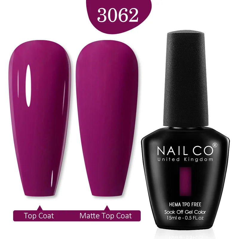 NAILCO Glitter Reflective Series Gel Nail Polish Nails Art Semi