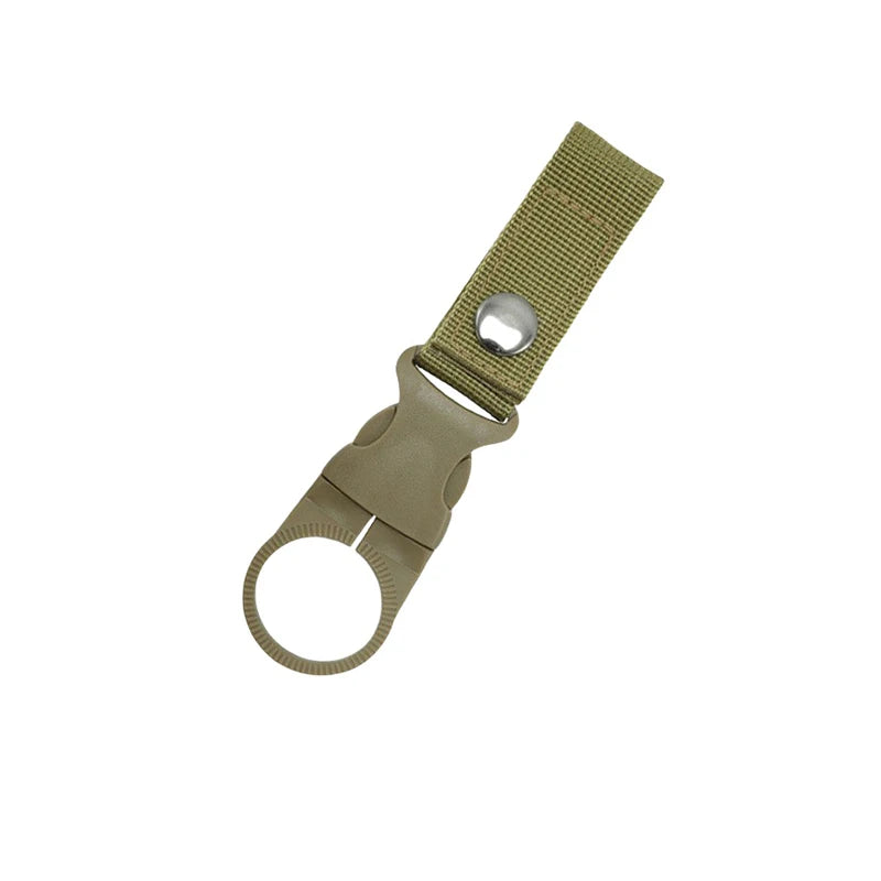 Webbing Buckle Hook Water Bottle Holder Clip Outdoor Nylon Climb Qme A3