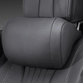 Car Seat Headrest Universal Travel Rest 3D Neck Pillow Protect Neck Soft Fluffy Comfortable Neck Rest Car Accessories Qme Black