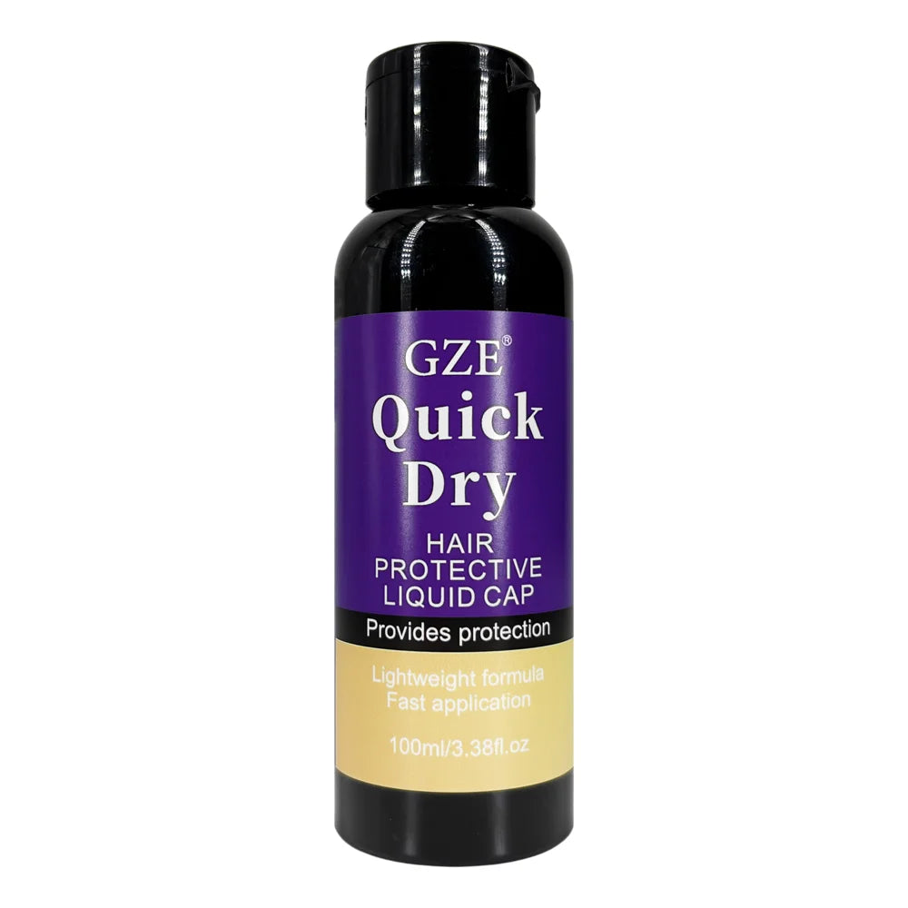 GZE Hair Protective Covering Weave Glue Liquid Protective Shield Quick Weave Protector Leave in Conditioner Qme HAIR PROTECTIVE