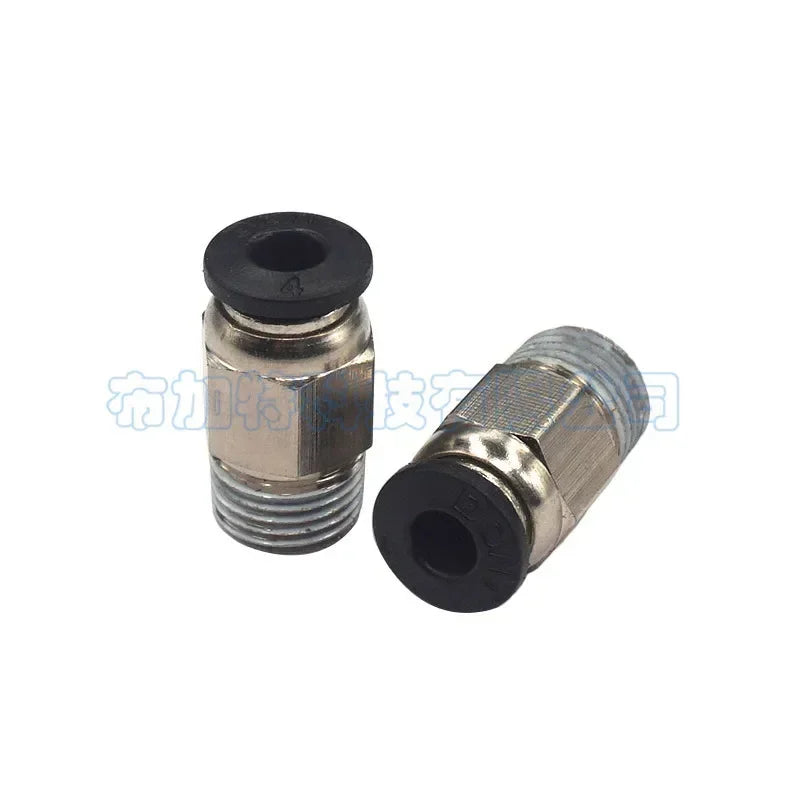3d Printer Accessories V6 Pneumatic Connector PC4-m10 Plastic Straight Through Quick Connector Self-locking 3d Printer Parts Qme