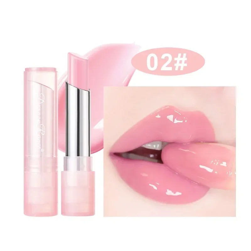 Jelly Tinted Lip Balm Moisturizing Lip-Primer Mask Cute Jelly Tinted Gloss Stick Lighten Lines Plump Lip Care Makeup Cosmetics Qme 02