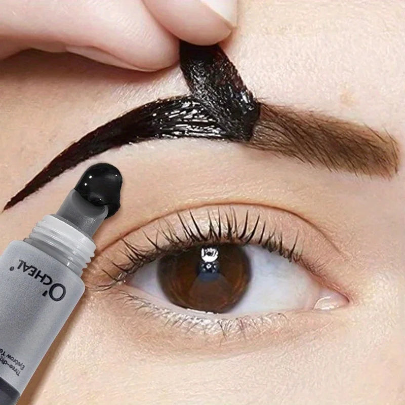 Long-lasting Waterproof Eyebrow Gel Semi-permanent Tattoo Tint Qme