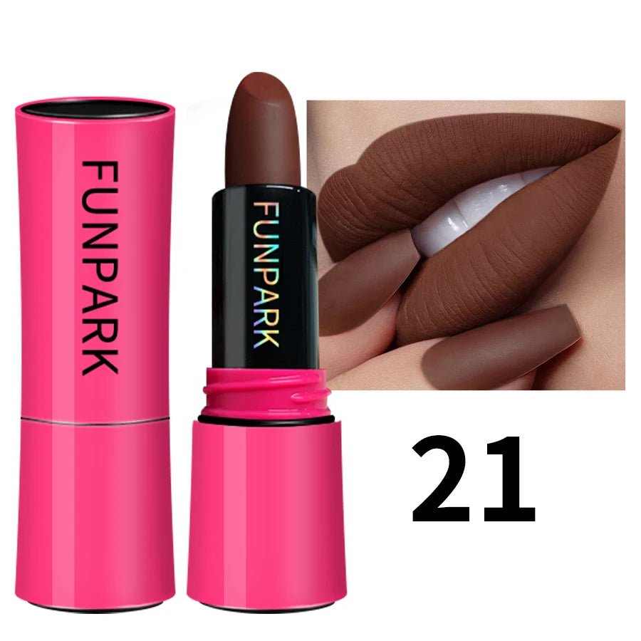 25 Colors Lipstick Non Stick Cup Matte Lip Gloss Waterproof Long Sexy