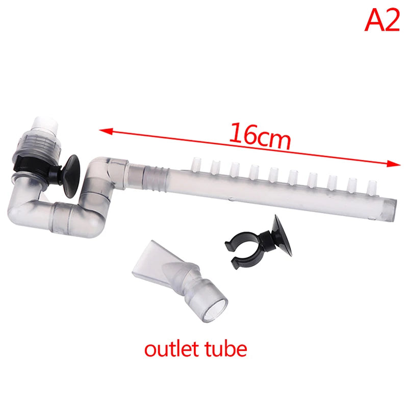 HW-602B HW-603B Inlet Outlet Tube Pipe Parts Aquarium External Qme A2