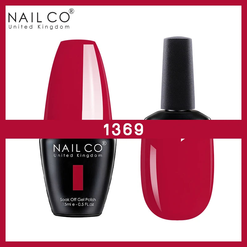 NAILCO Nude Nails Gel Nail Polish UV LED Semi-permant Varnish Hybrid
