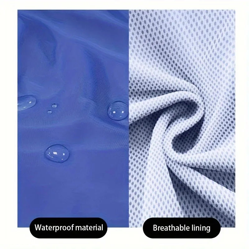 Dog Raincoat Puppy Clothes, Pet Raincoat Hooded Raincoat With D-ring For Dogs Outdoor Supplies Qme