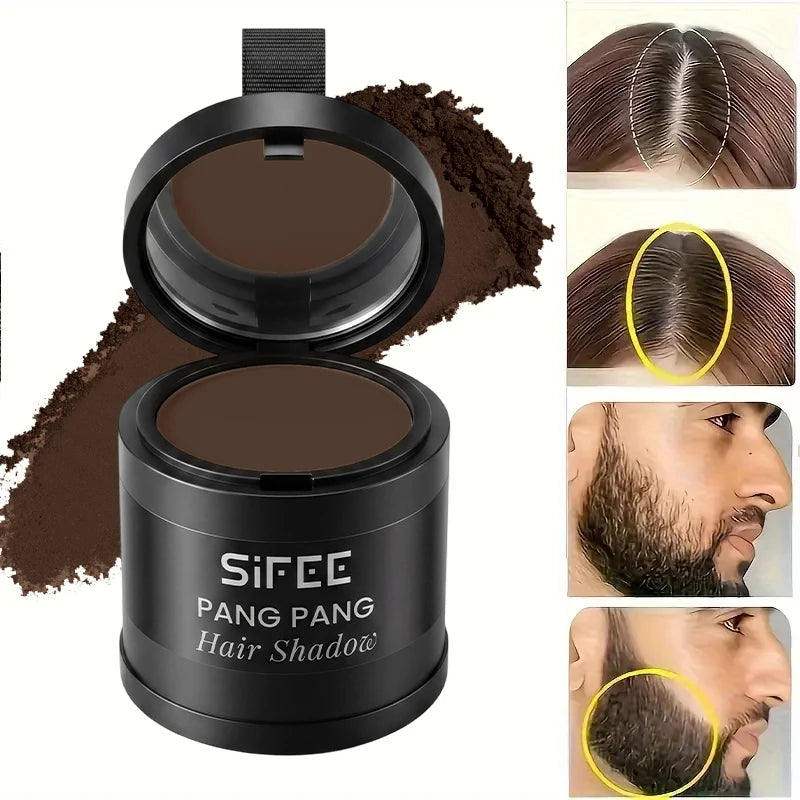 3 Hair Line Powder Black Root Up Natural Instant Waterproof Hairline Qme Dark Brown