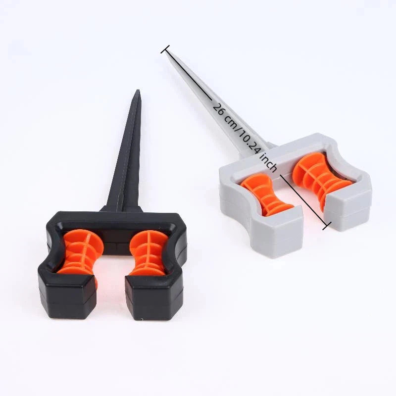 Garden Hose Guide Spike ABS Water Pipe Positioning Holder Roller Qme